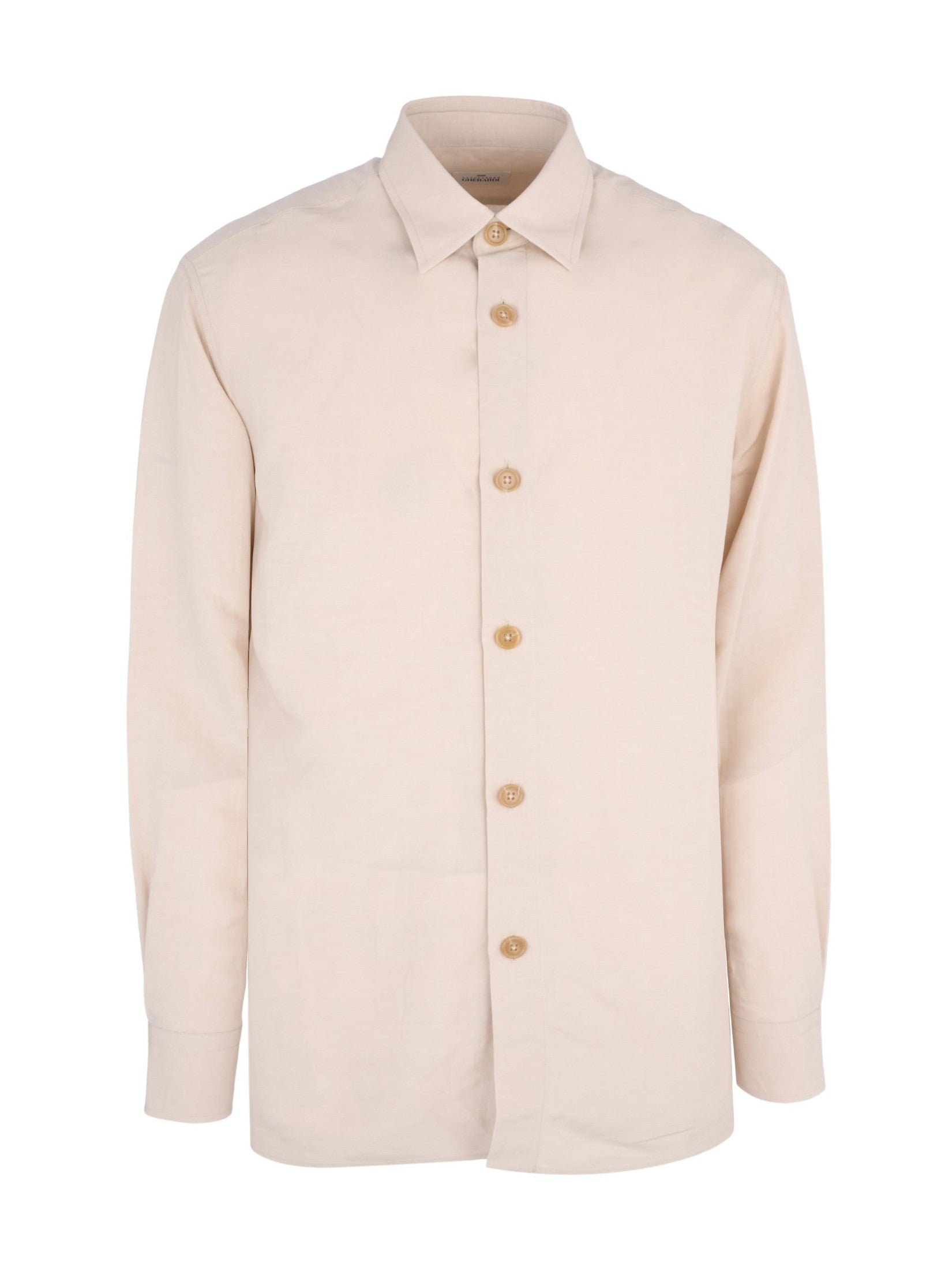 Alessandro Gherardi beige buttoned shirt