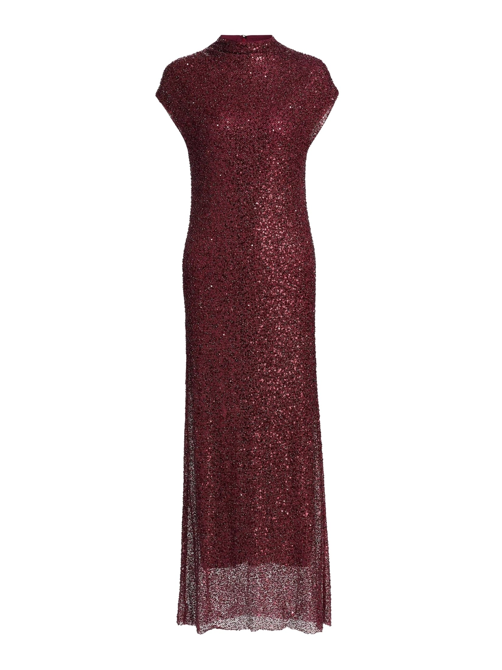 Zaria cowl neck midi dress
