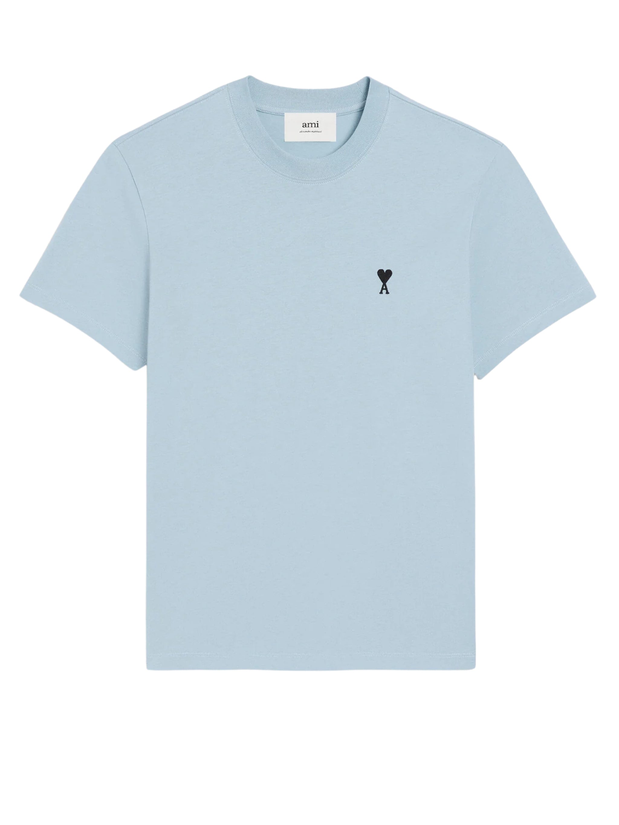 Blue Cotton Ami De Coeur T-shirt