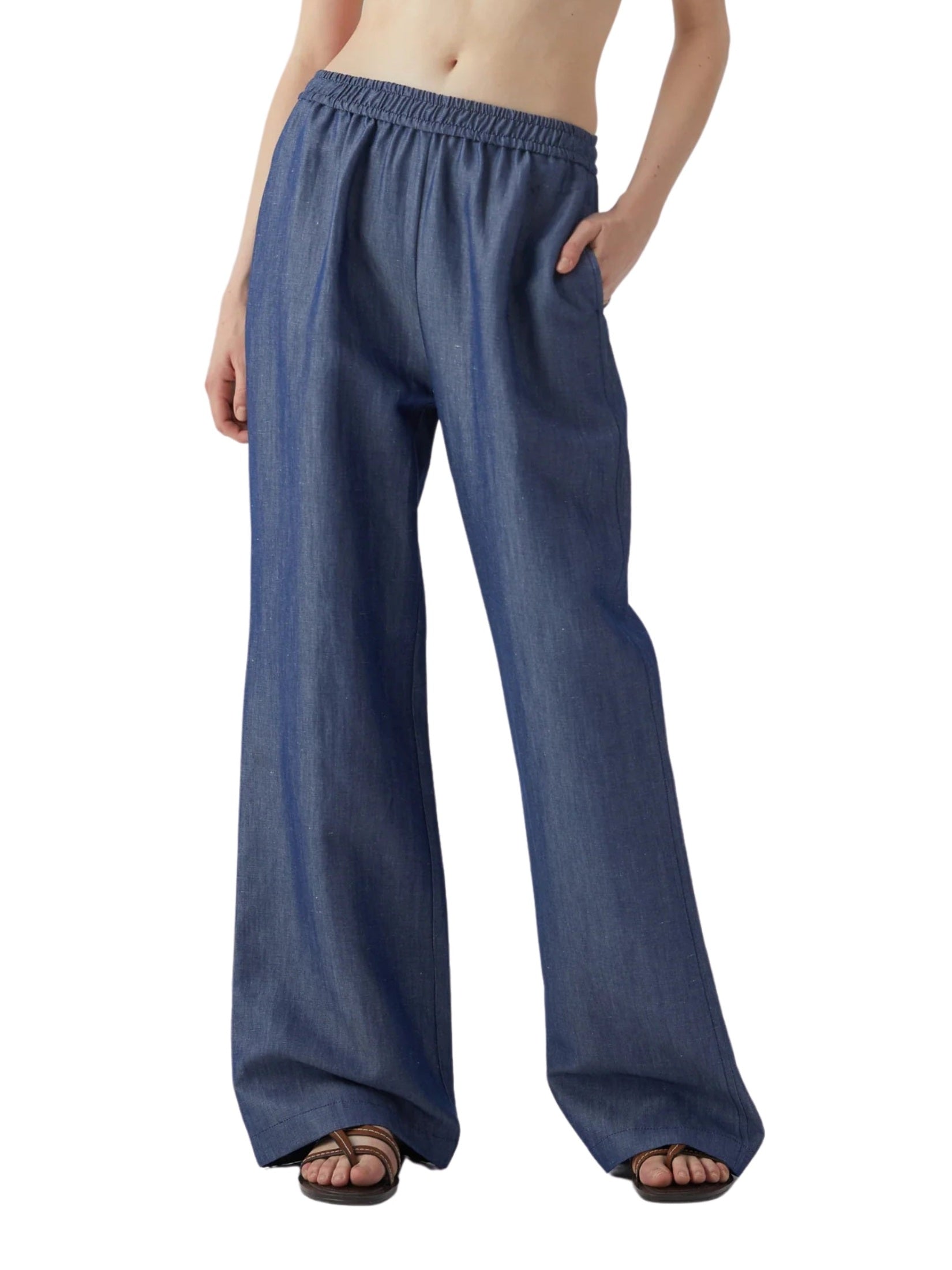 Navy trousers