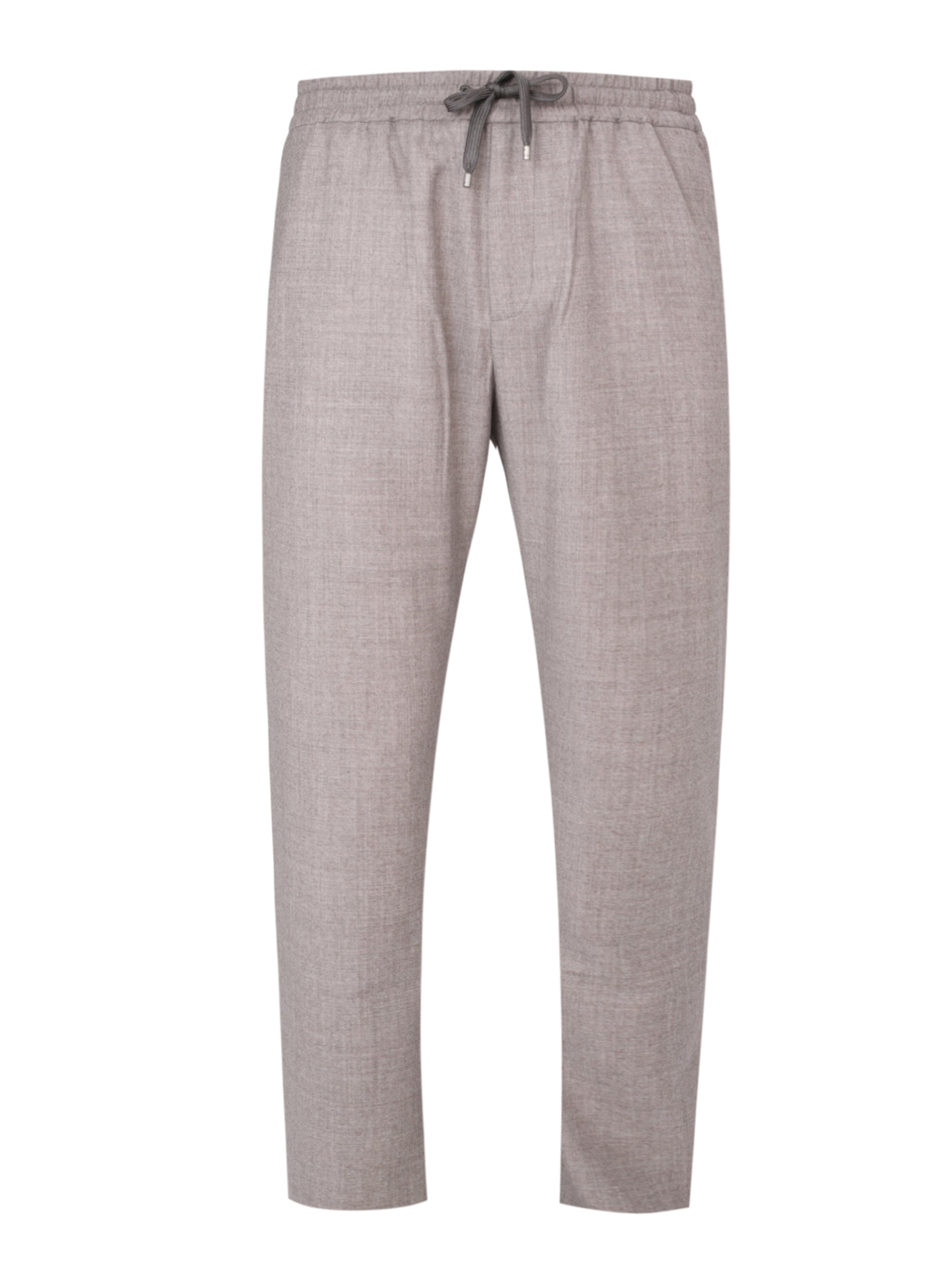 Long formal trouser light wool flannel