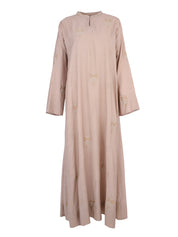 A line silk-cotton kaftan