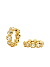 TENNIS SMALL HOOP EARRINGS