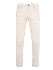 Natural colour 5 pockets jeans