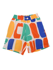 Bobo choses color all over swim board shorts