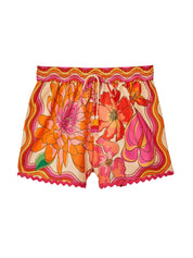 SPRING AFFAIR BEIGE SHORTS