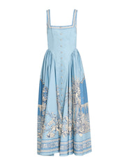 Villa romantica midi dress