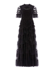 AVIANA SHORT SLEEVE GOWN