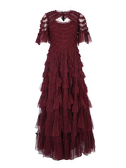 AVIANA SHORT SLEEVE GOWN