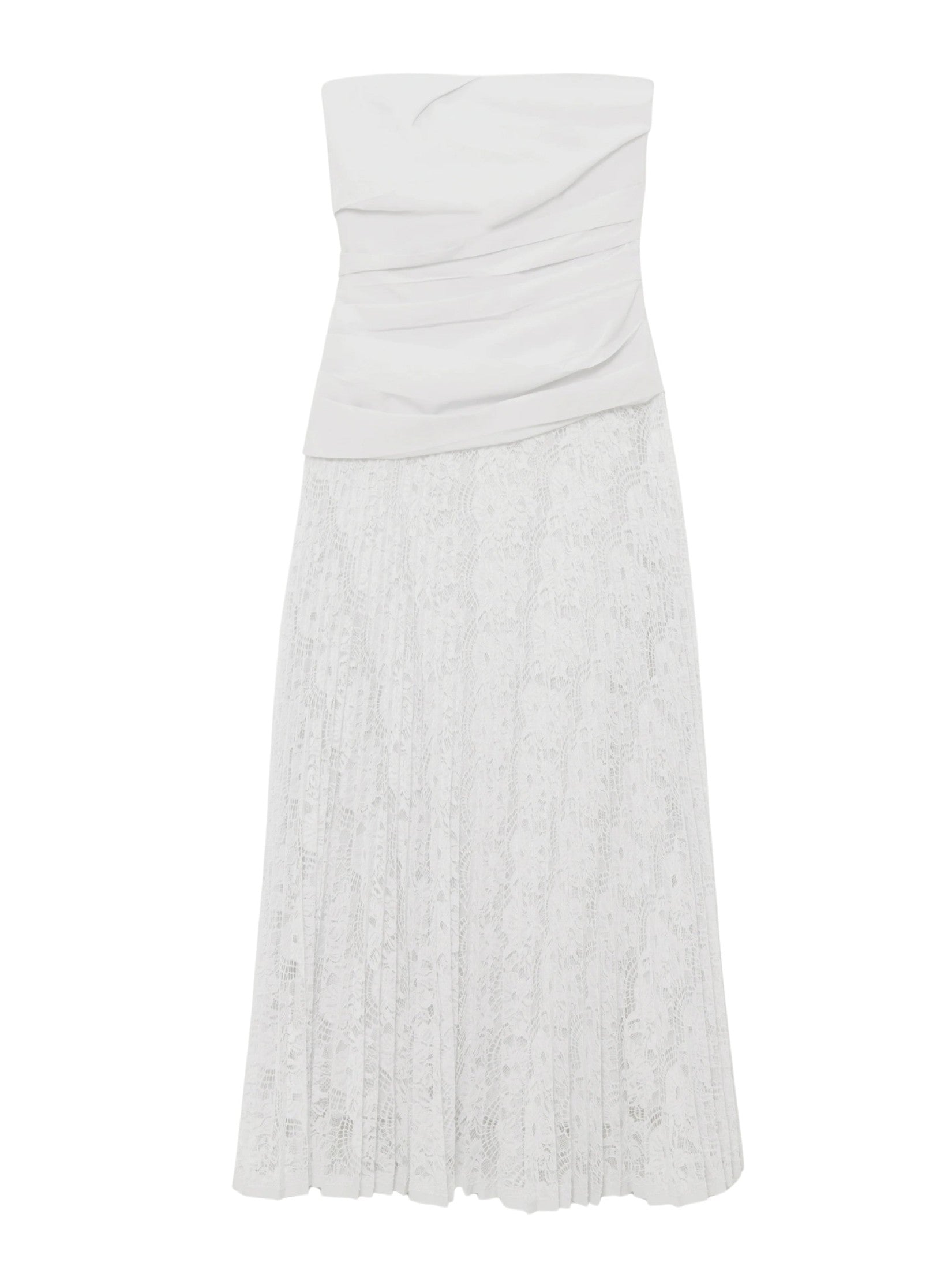 Annalise cotton lace midi dress
