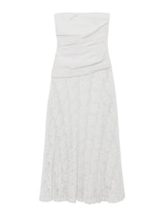 Annalise cotton lace midi dress