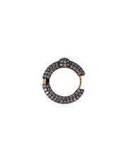 Crystal harmony hoops (large)