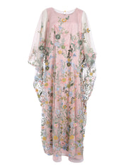 PINK KAFTAN TULLE WITH SILK  LINING