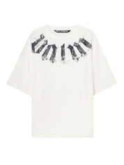 Big neck logo loose t-shirt