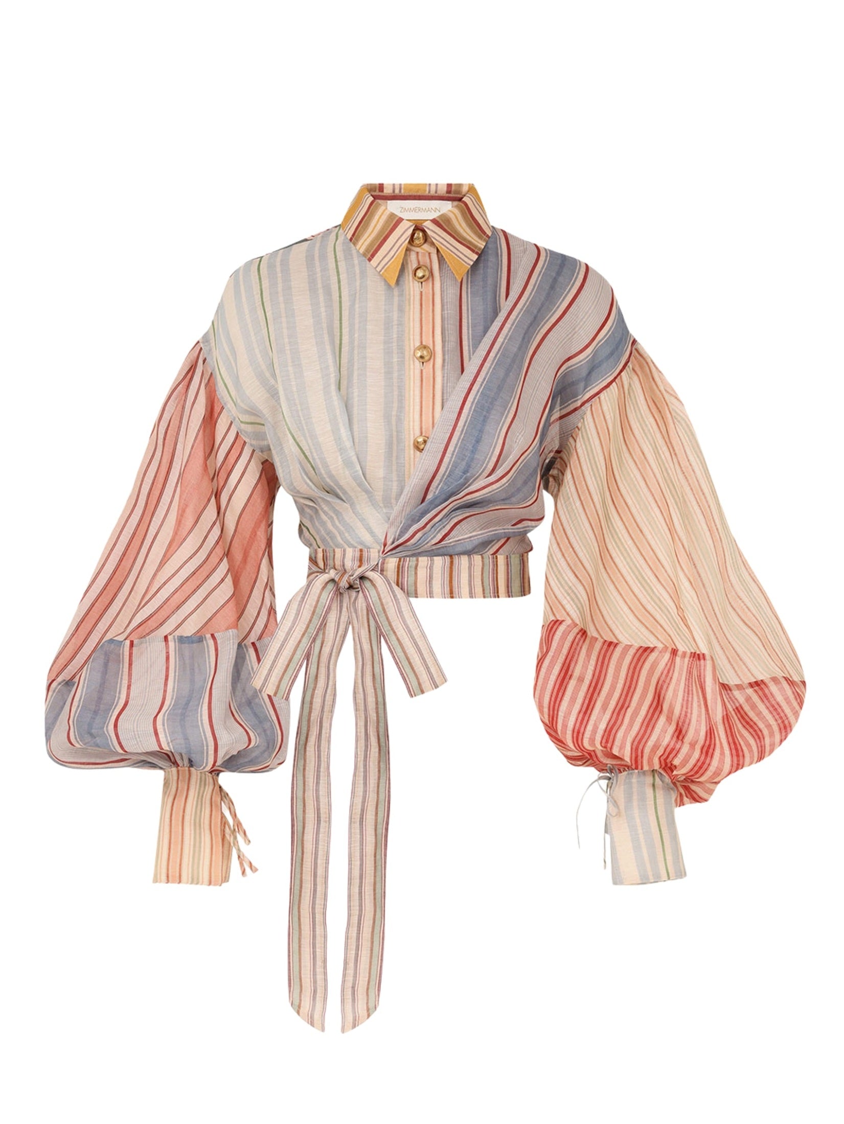 Rebellion striped blouse