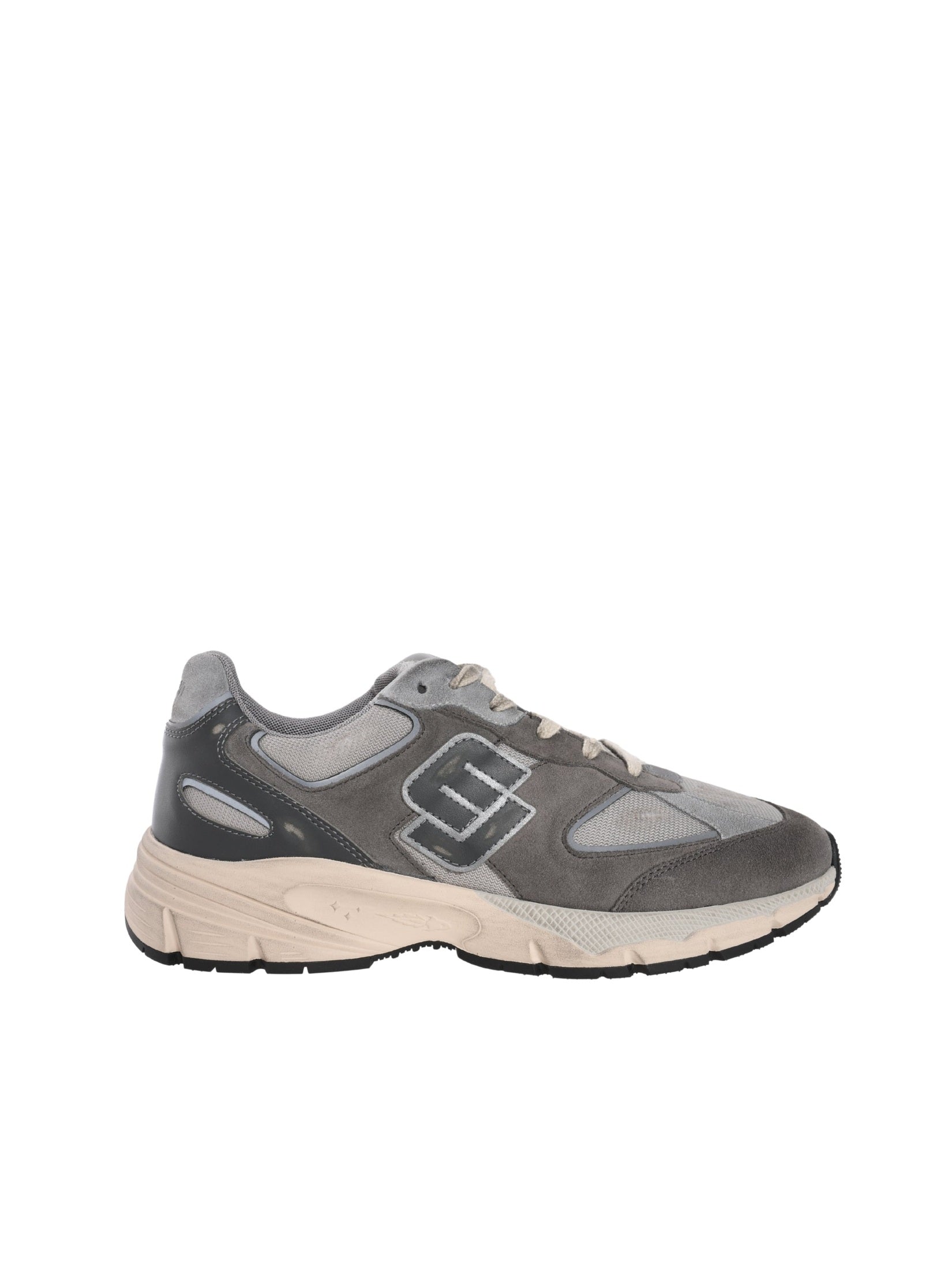 Run ej m low sneaker cow suede fabric