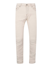 Cotton linen 5 pocket denim