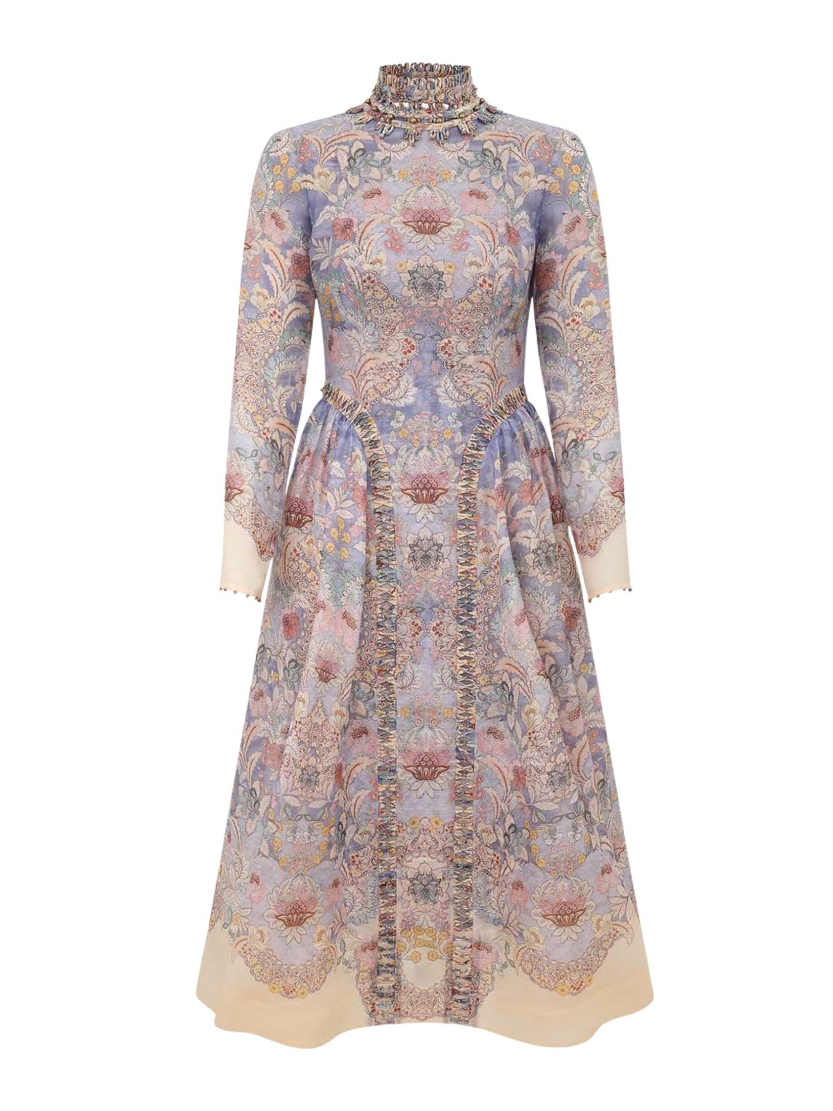Rebellion beaded midi dress