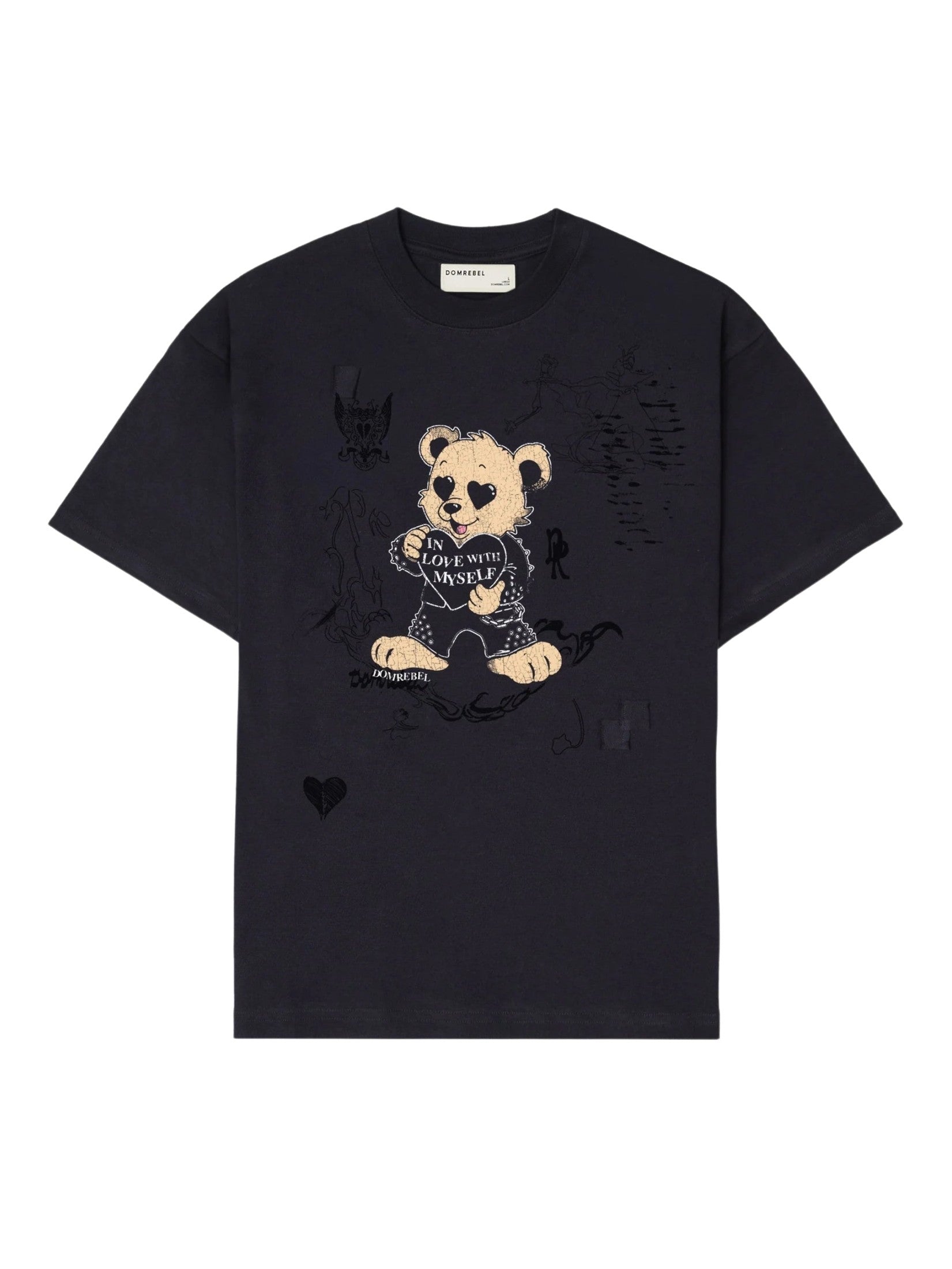 Moi t-shirt old black