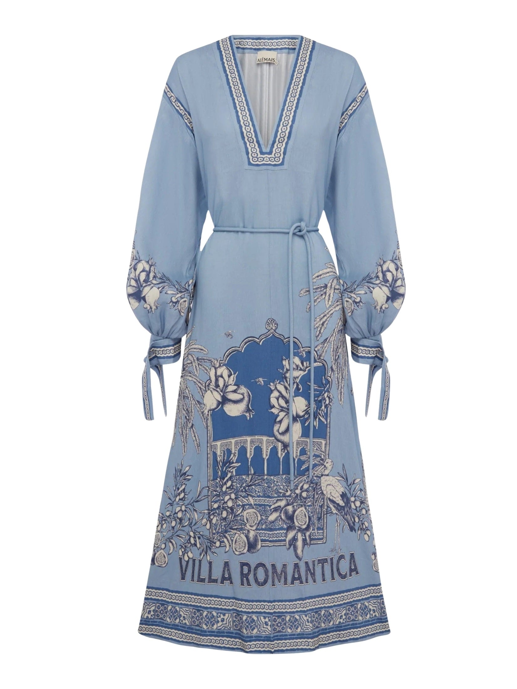 Villa romantica holiday midi dress