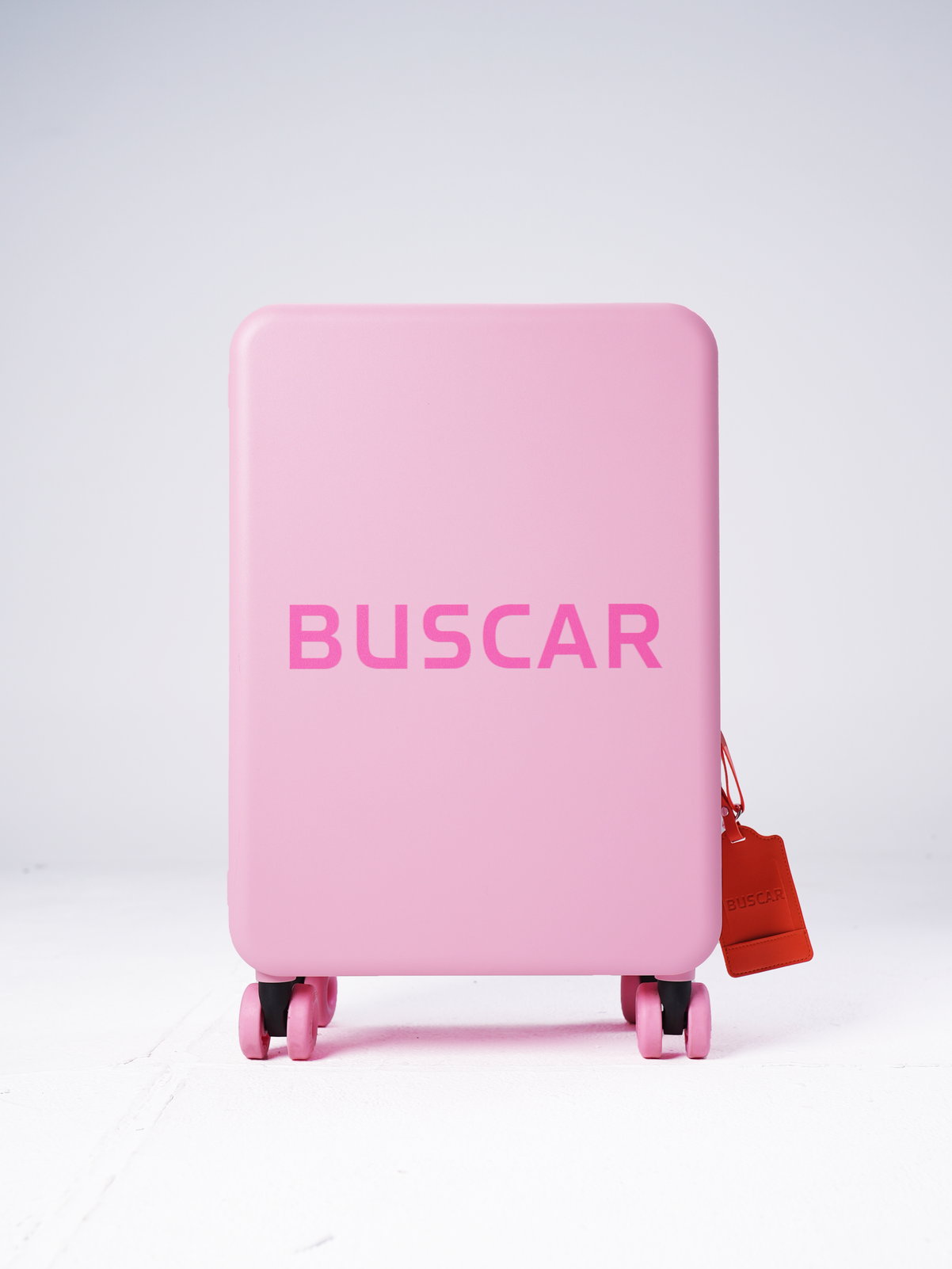 Buscar soft pink cabin bag