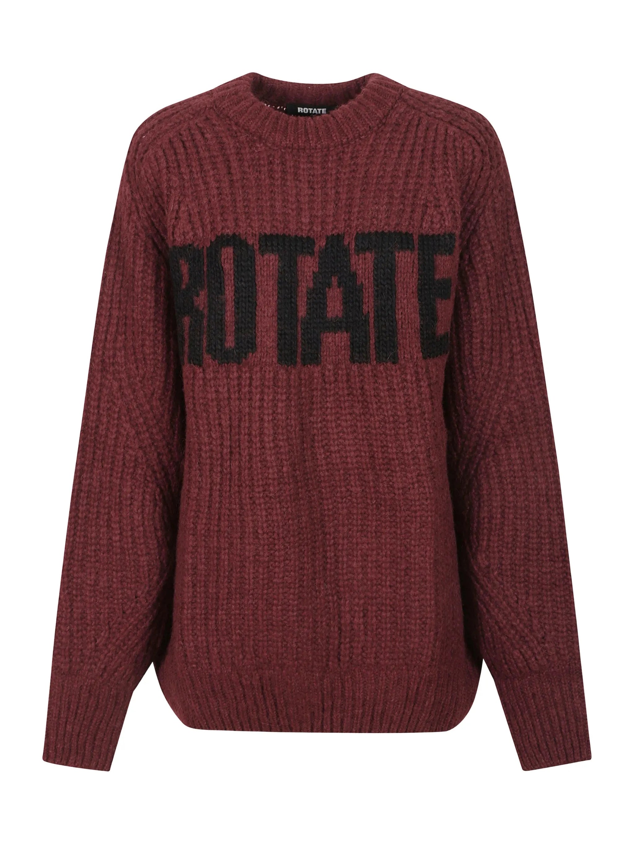 Knitted logo sweater