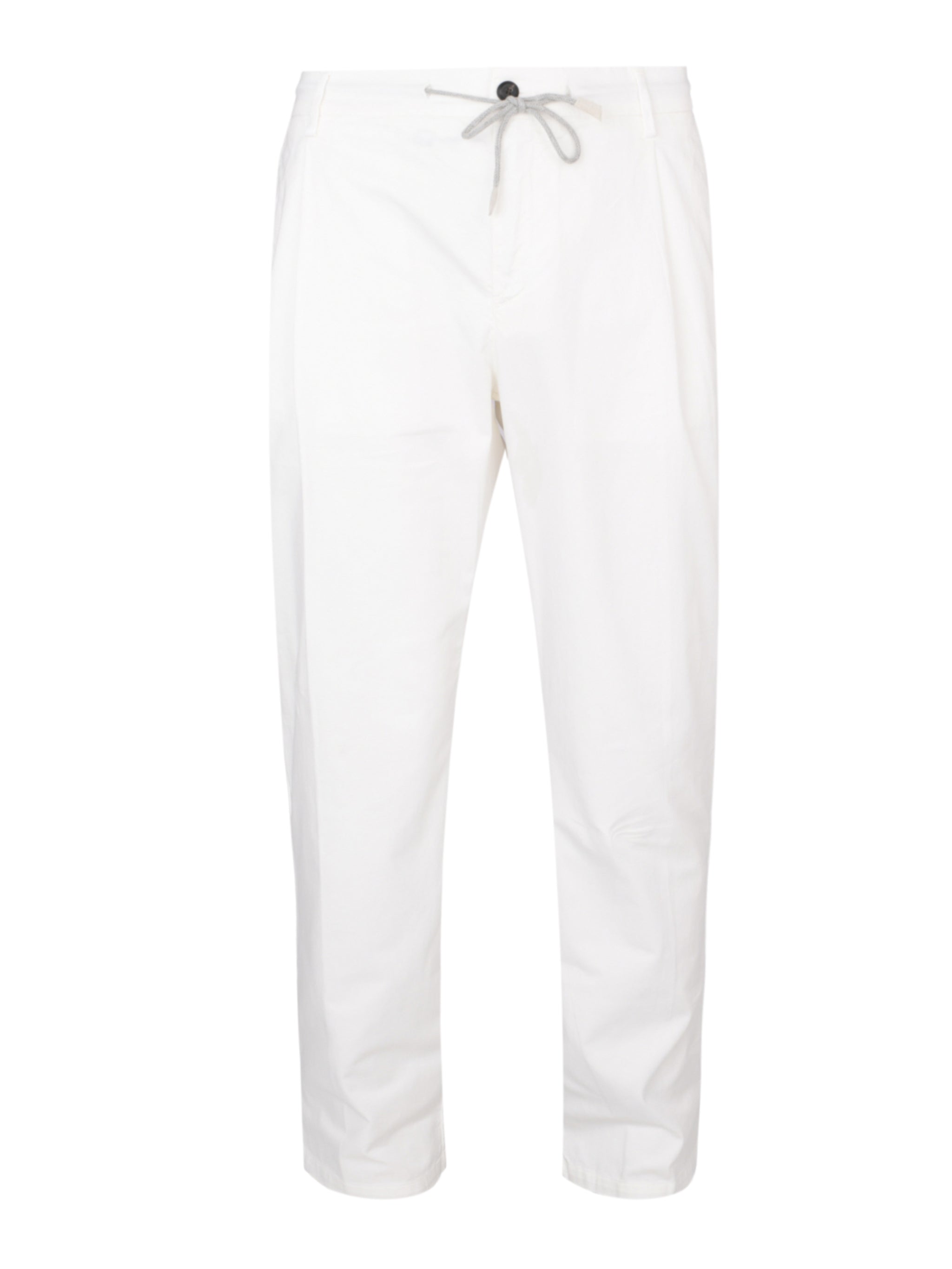 Eleventy drawstring jogger trousers