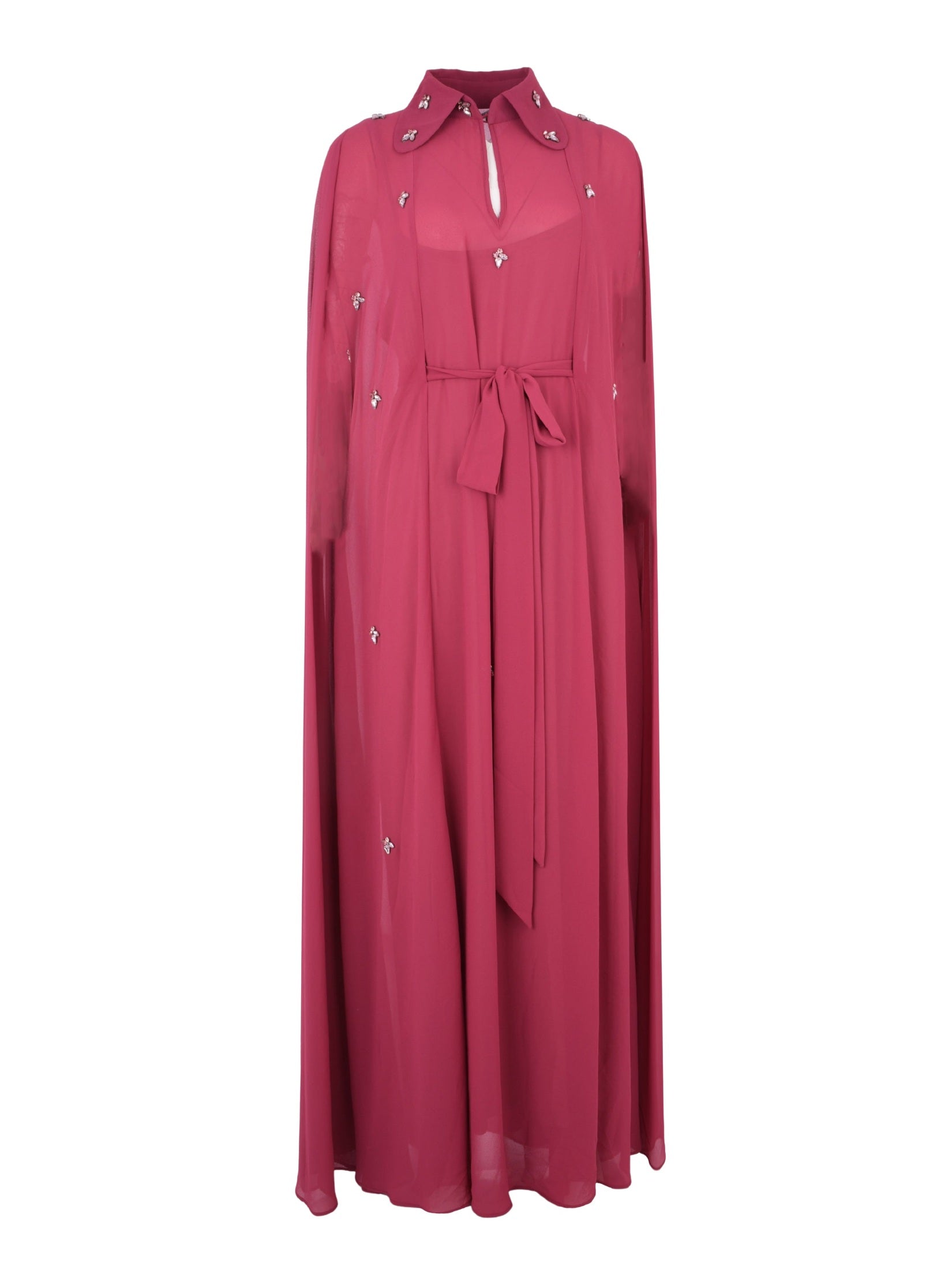Yara kaftan pink