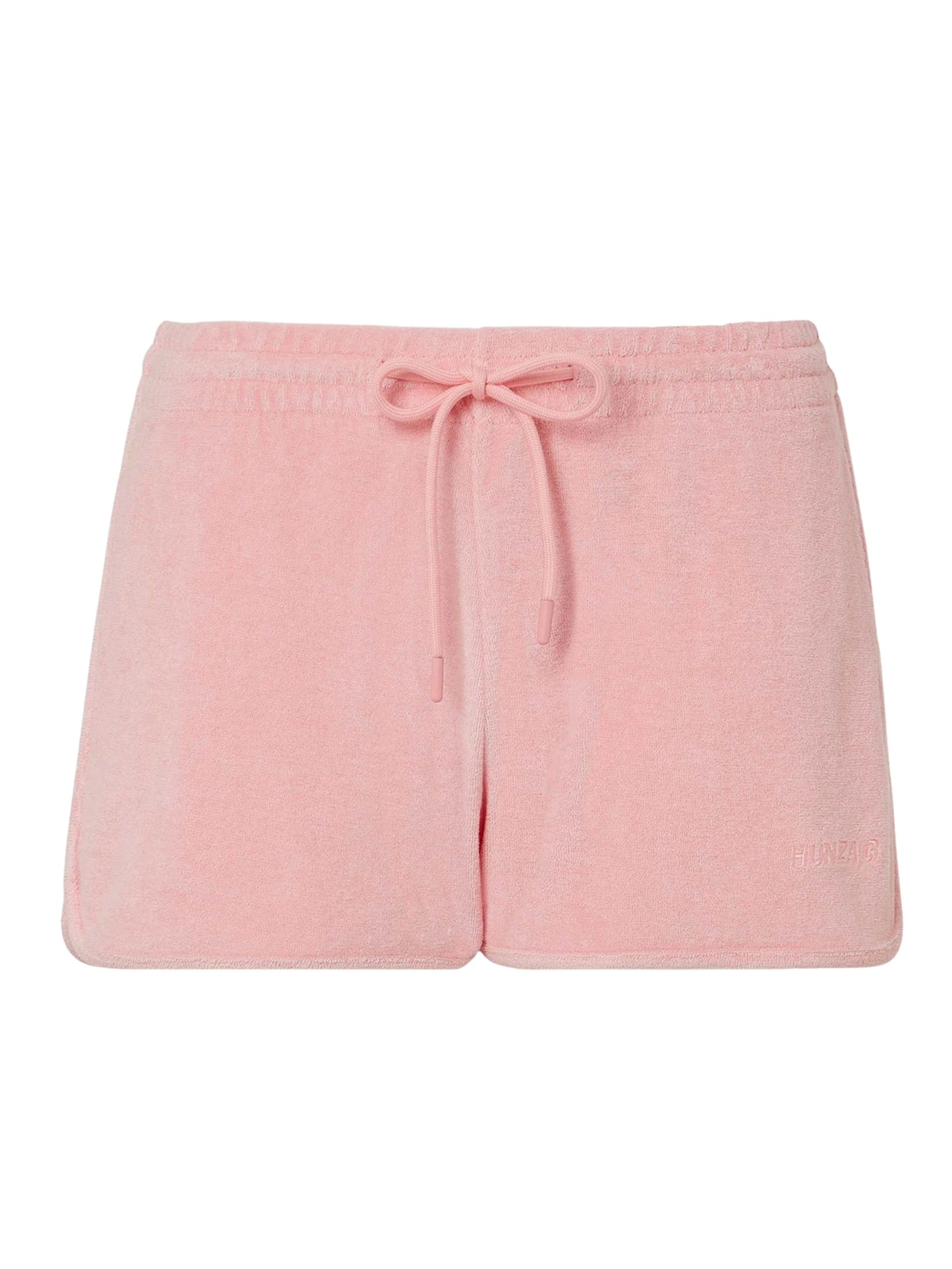Towelling shorts cotton pink