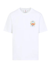 White Flower Court Icon Short Sleeve T‑Shirt