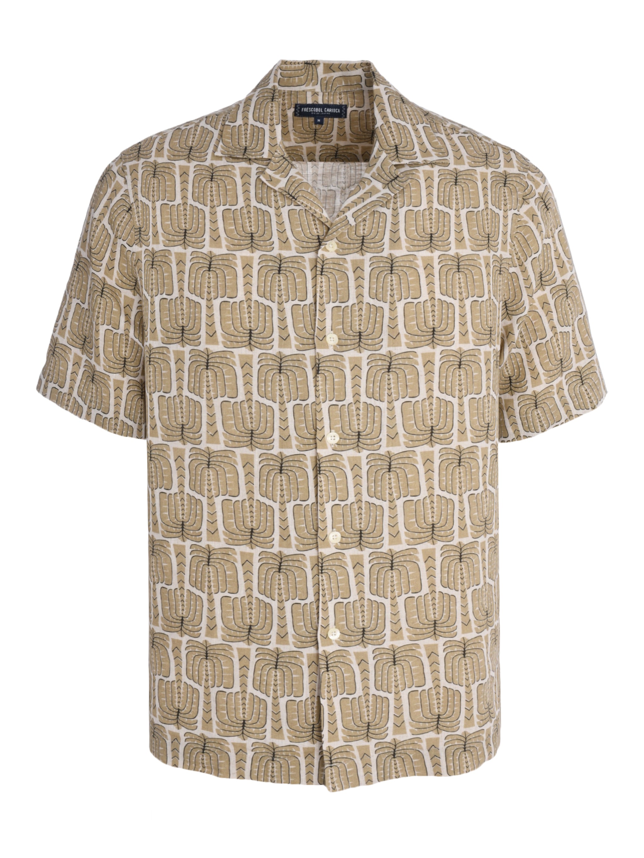 ROBERTO PALMEIRA PRINTED LINEN S/L Shirts