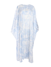 ABAYA TOILE DE JEDDAH LIGHT BLUE ABAYA