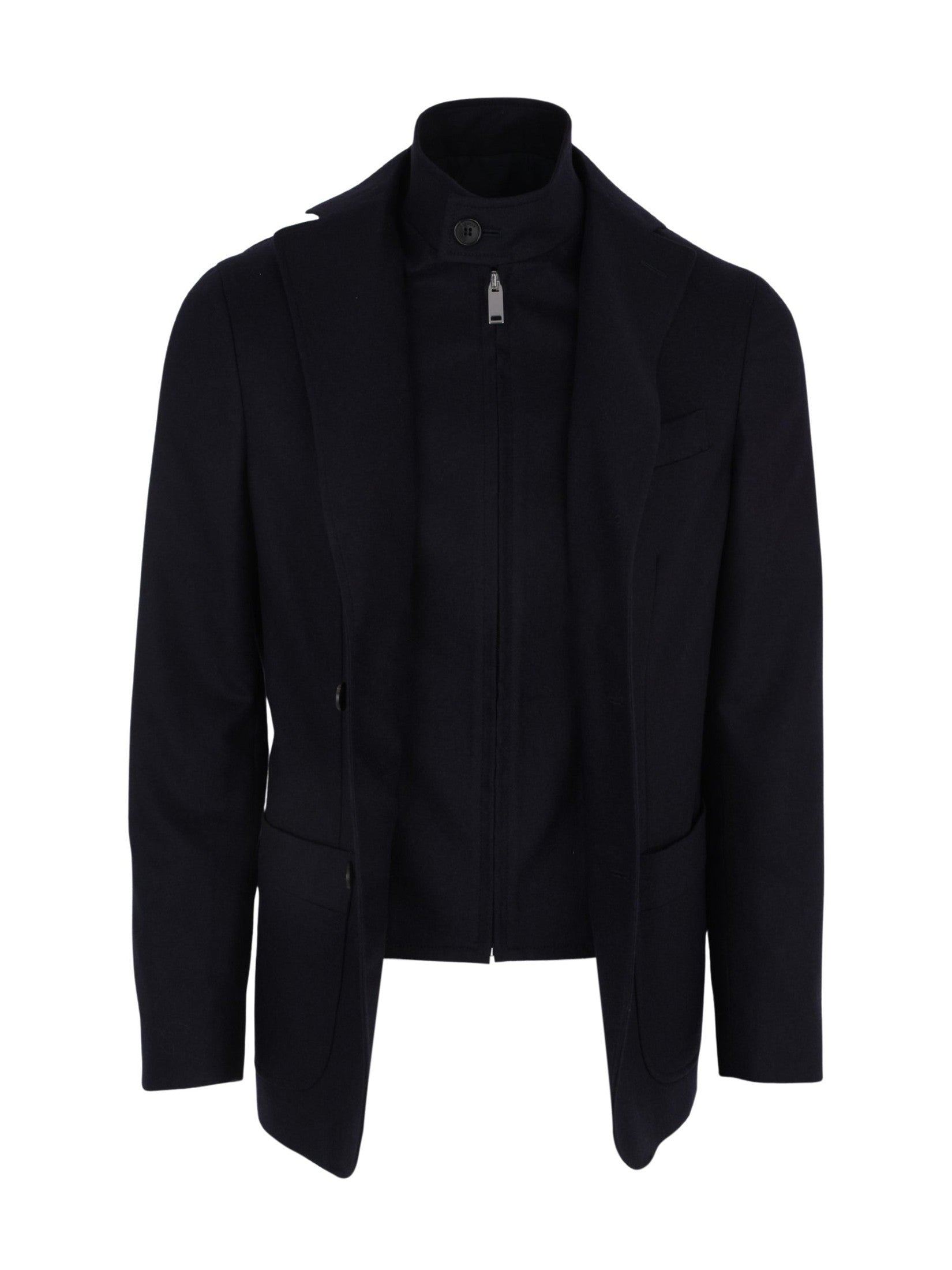 Single breast men jacket