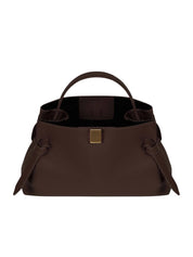 Gyoza pebble grain leather