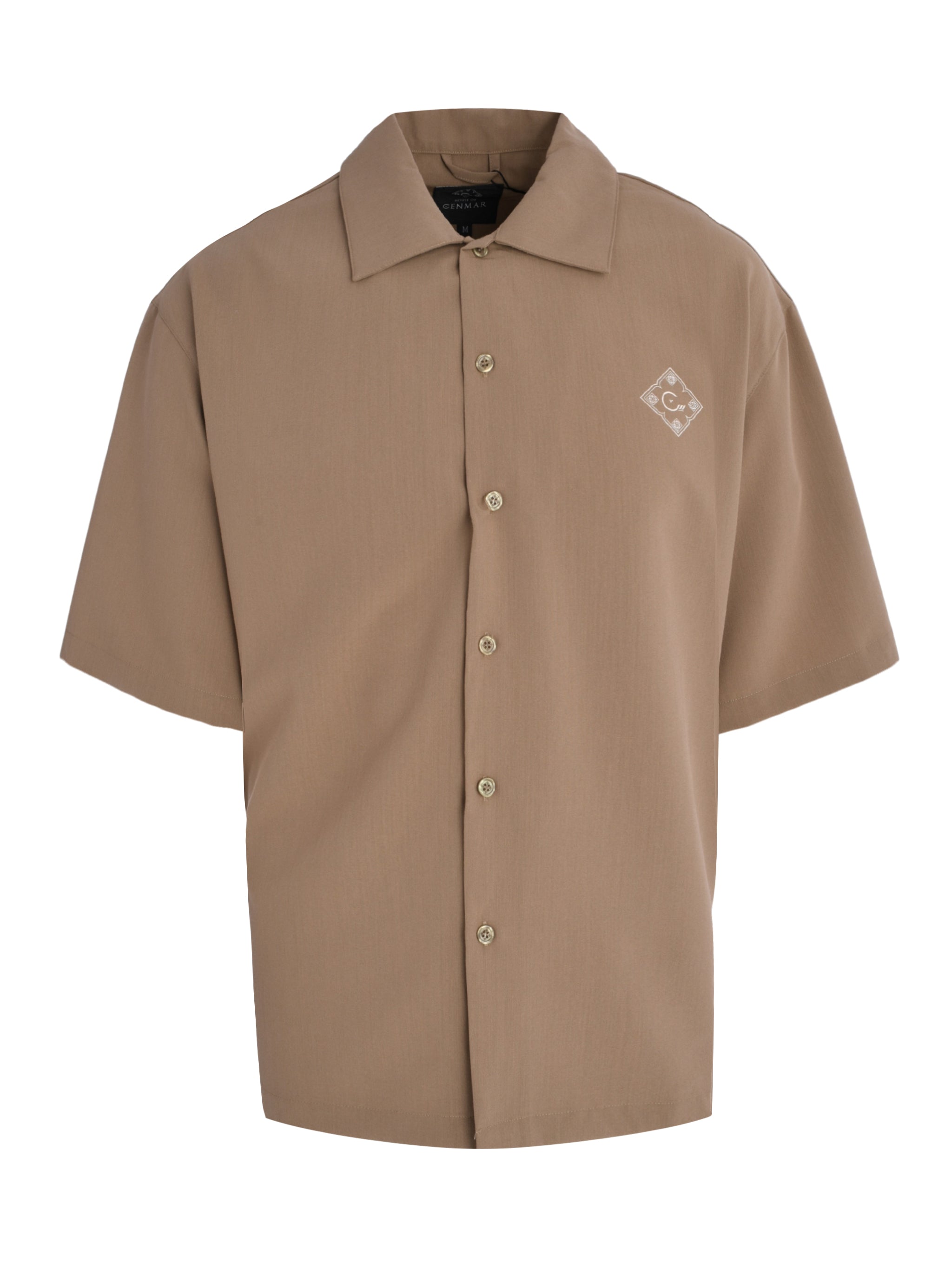 CENMAR OLIVE GREEN HEAVE COTTON SHIRT
