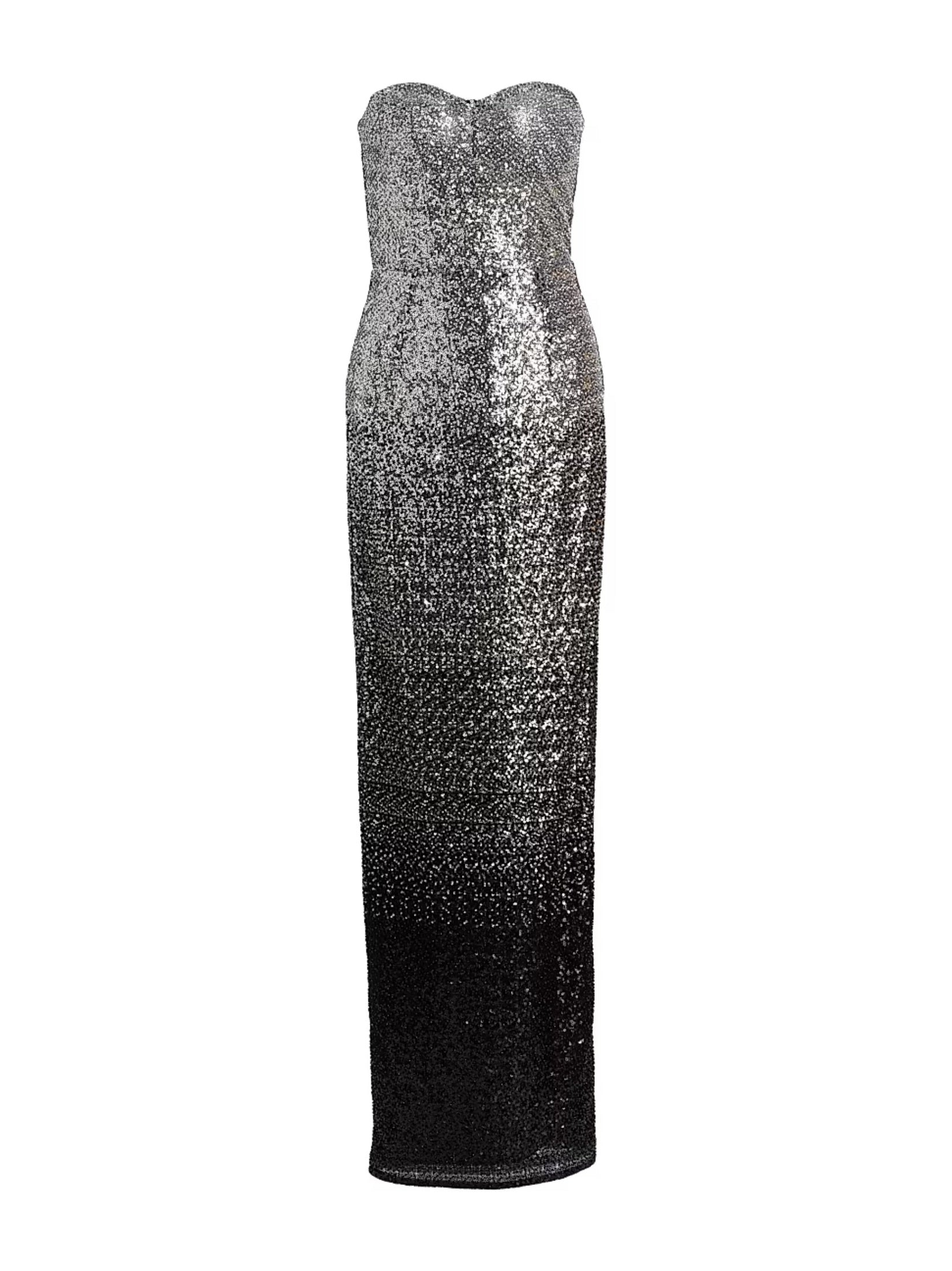 Dahlia strapless maxi dress