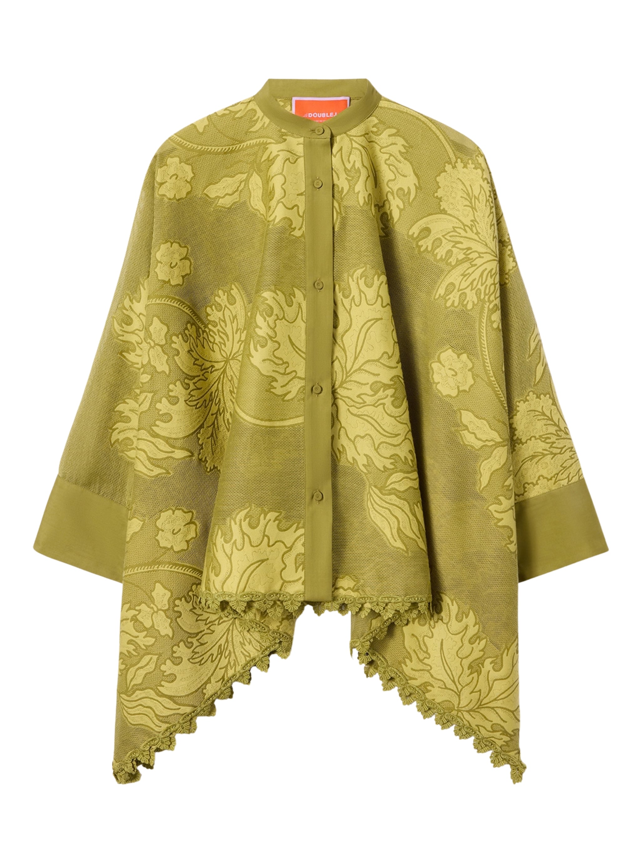 Lace foulard shirt