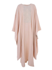 Butterfly Cotton-Silk Kaftan
