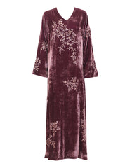 Velvet a line kaftan