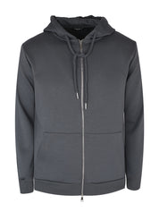 Hoodie zip signal grey small 10