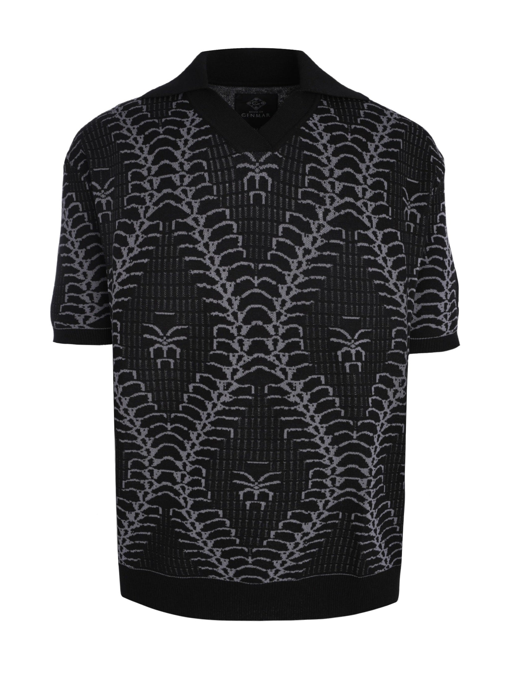 Cenmar knit black shirt