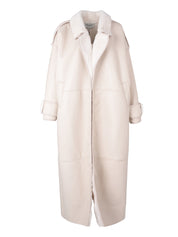 ECRU MAXI COAT