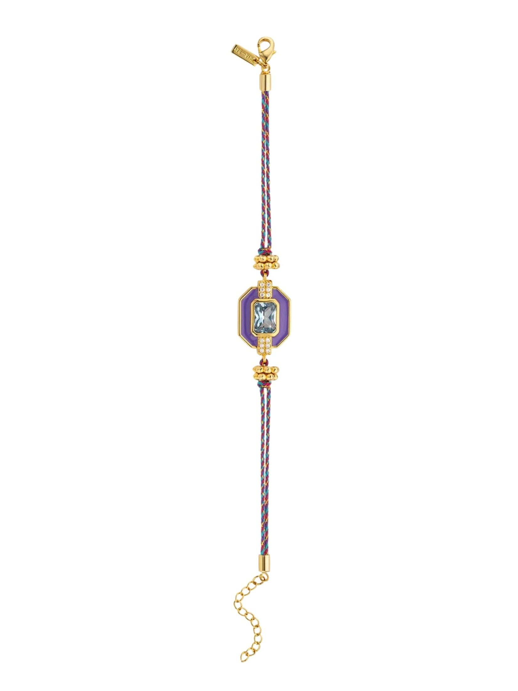 Purple art deco