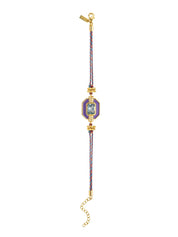Purple art deco