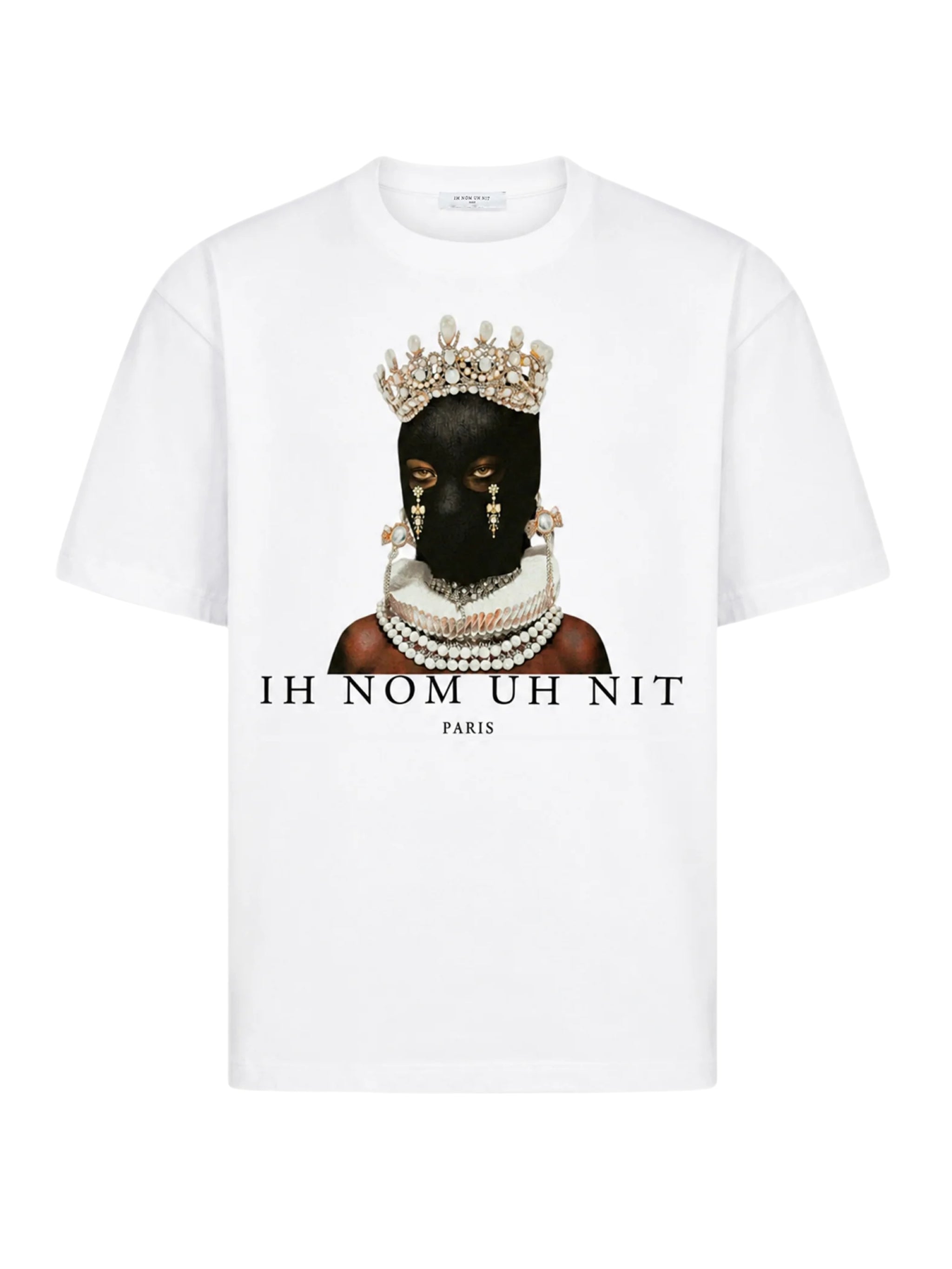 T-shirt mask queen print