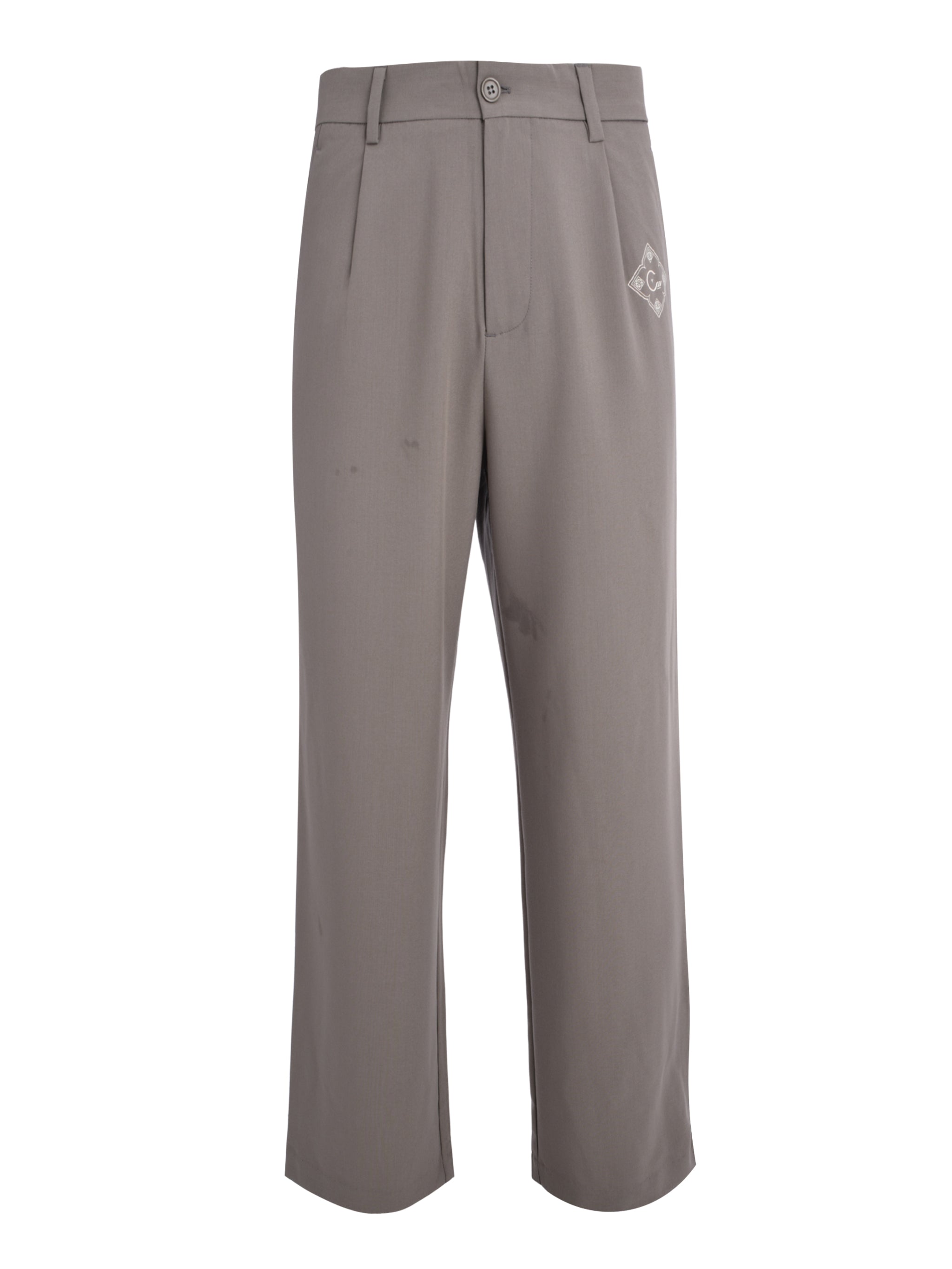 CENMAR GRAY FORMAL STRAIGHT LEG PANTS