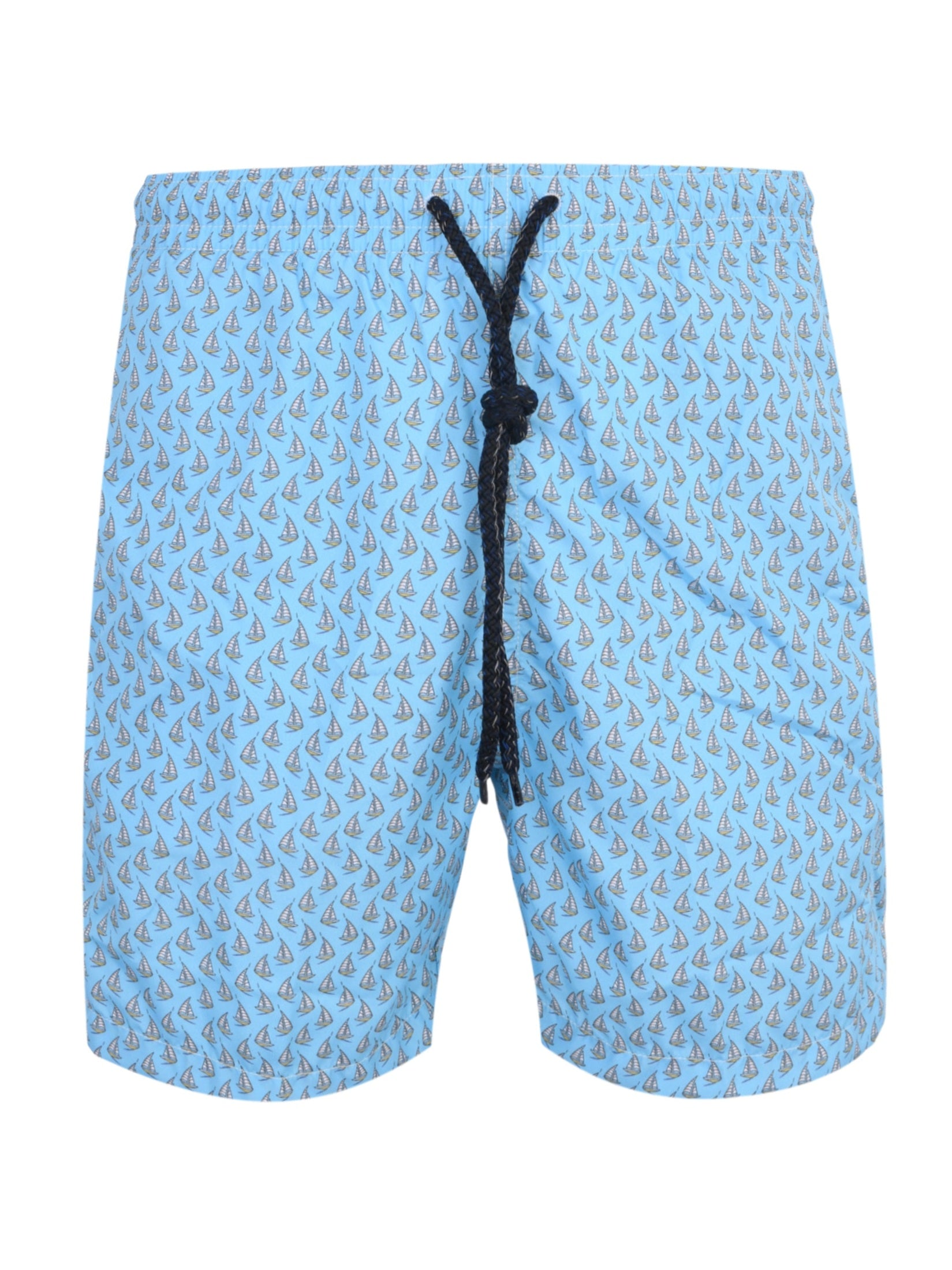 Sailboat-Print Shorts