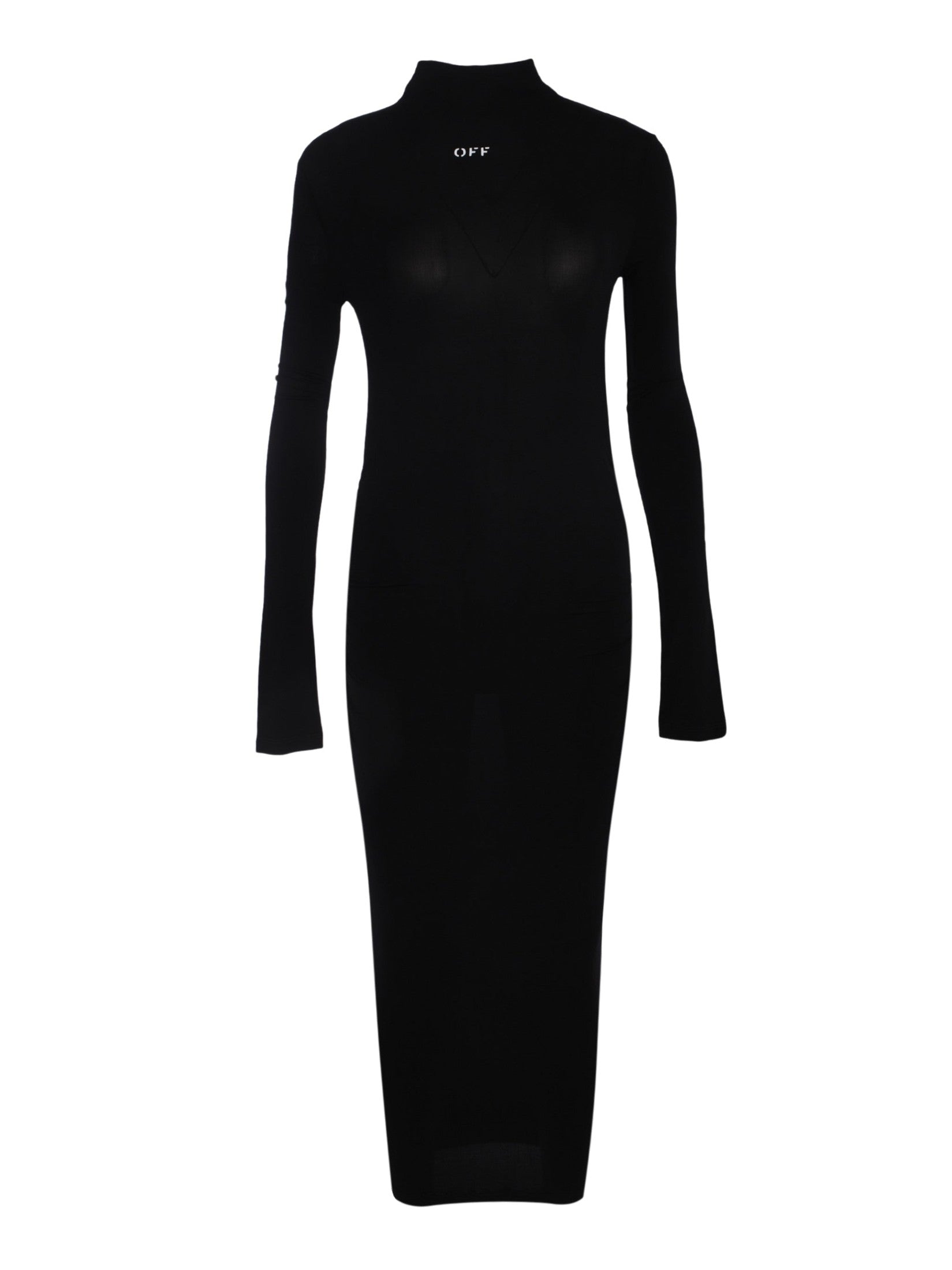 Skin gathered midi dress
