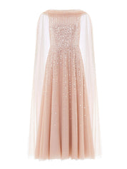 Moonlight sequin ankle gown