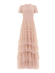 Valentine ruffle gown